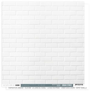 Urban Stories Papiers BTB Blanc