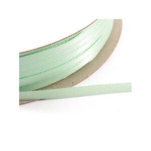 Ruban Satin 10mx6mm Vert Pastel