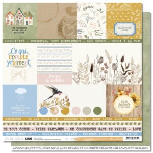 Papier 1 Made With Love Douceur du Quotidien