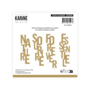 Made With Love Dies Textes en Cascade Essentiel