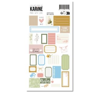 Made With Love Autocollants 30 étiquettes